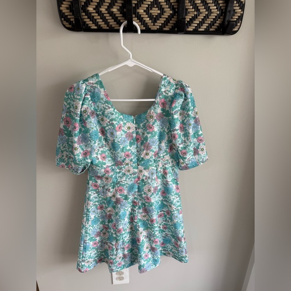 Tuckernuck Hyacinth House Floral Puff Sleeve Sallie Dress - Size Extra Small XS - Picture 10 of 15